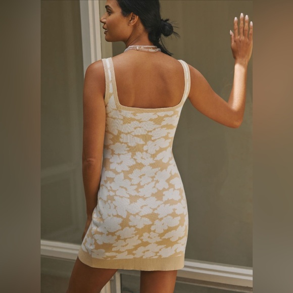 ✨ Anthropologie Maritime Mini Sweater Dress Sz L - Picture 2 of 4